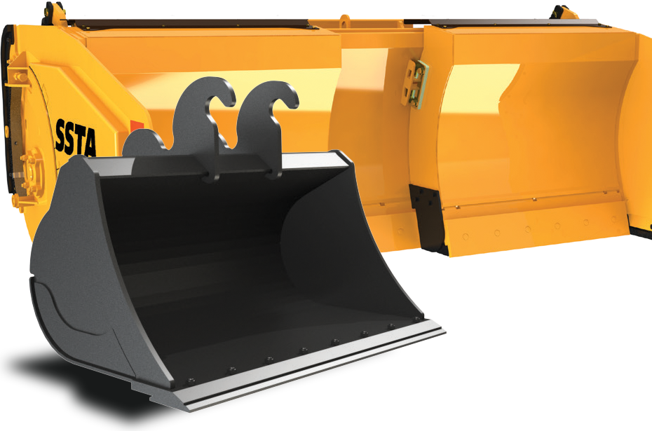 Godet d'excavation et pelle de déneigement